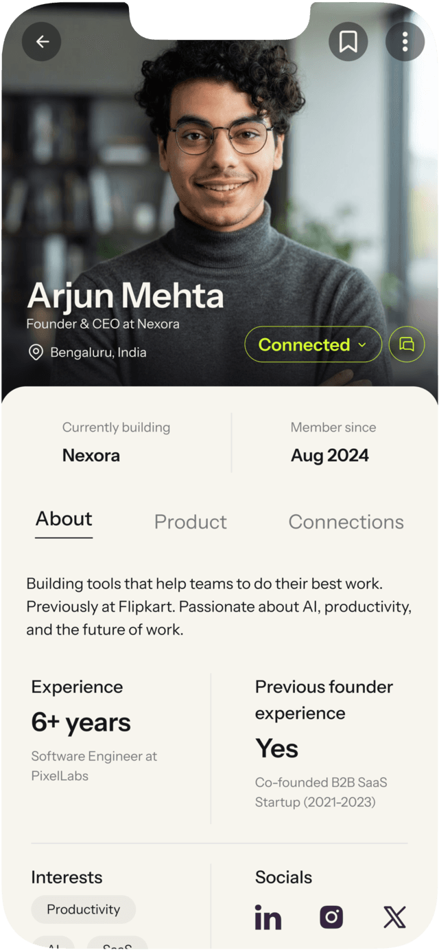 InSeconds app | Capital & Investor Discovery